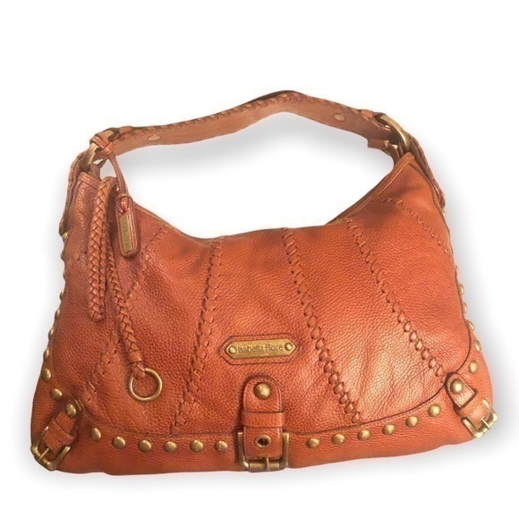 Isabella Fiore whip flash brown hobo bag celebrity style as...